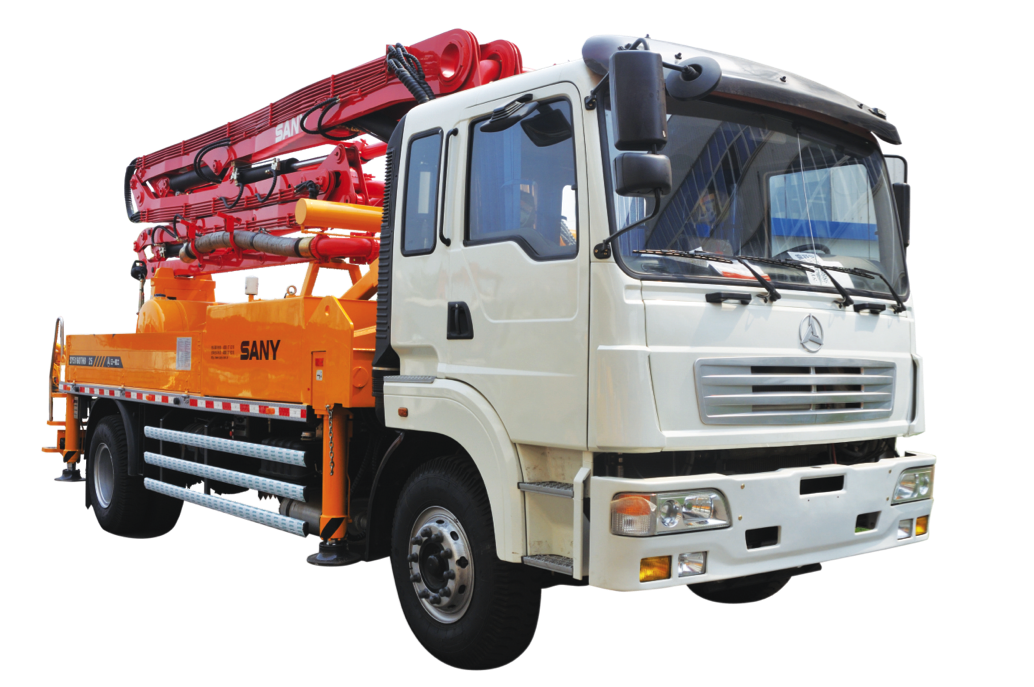 Автобетононасос SANY SY5361 THB-48V, стрела 48 м